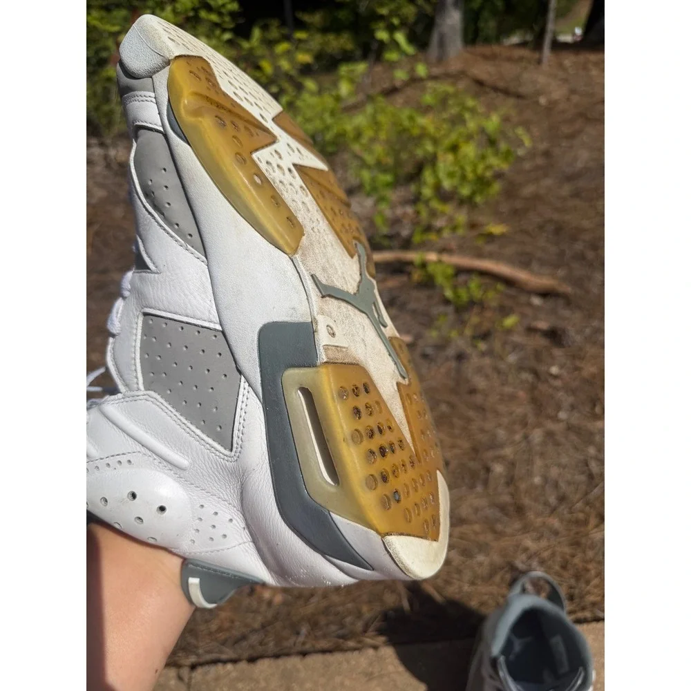 Jordan 6 Retro Cool Grey White Grey CT8529-100 Mens Basketball Shoes
